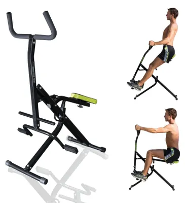 Produktbild von Trainingsgerät Gymform – Schwarz-Grün – 41 x 80 x 112 cm – Fitnessgerät