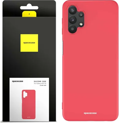 Immagine prodotto di Custodia in silicone SPACECASE Custodia in silicone per Galaxy A32 5G Rosso