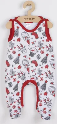 Immagine prodotto di Tutina in cotone per neonati New Baby Christmas, taglia 56 (0-3 mesi)