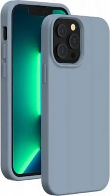 Produktbild von BigBen Connected, Hülle für Apple iPhone 13 Pro Hartes Silikon Soft Touch, Blau