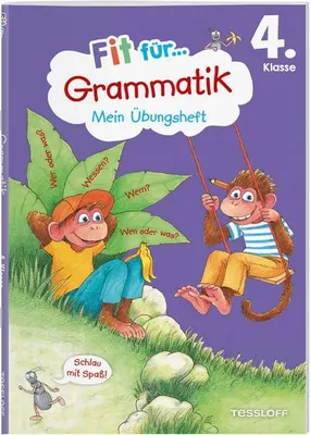 Immagine prodotto di Fit für Grammatik 4. Klasse. Mein Übungsheft