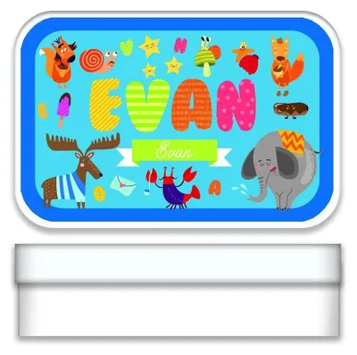 Metall-Geschenkbox, personalisierbar, 2,7 x 9,7 x 6,2 cm