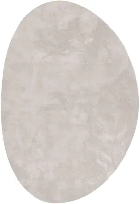 Produktbild von Sandfarbener Teppich für das Wohnzimmer, 120 x 170 cm – moderner Kurzflorteppich, rutschfest und faltbar, aus Polyester für Schlafzimmer und Flur, Kollektion HUARTE