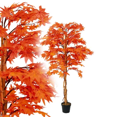Produktbild von Ahornbaum 150 cm künstlich wie echt Kunstbaum Kunspflanze Dekobaum