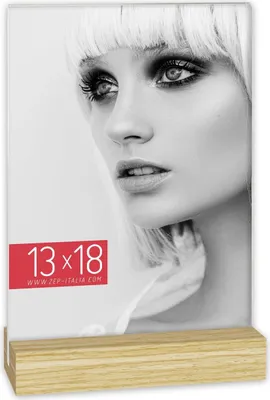 Image de ZEP Cadre photo acrylique Dresde naturel 10x15 cm