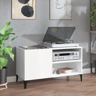 Produktbild von The Living Store Plattenschrank Weiß 84,5x38x48 cm Holzwerkstoff