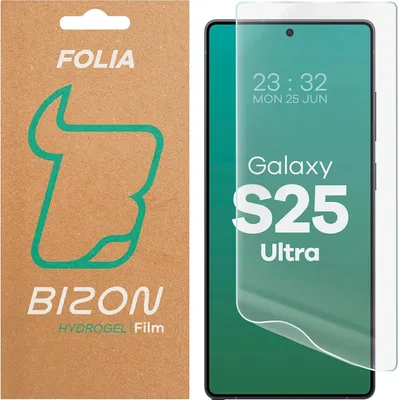 Produktbild von Hydrogel Folie für den Bildschirm für Galaxy S25 Ultra, Bizon Glass Hydrogel Front, 1 Stück