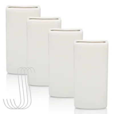 Produktbild von TolleTour Luftbefeuchter Heizung 4er Set 400ml Keramik Set Heizkörper Verdunster Verdampfer