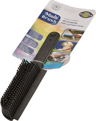 Image de SQUEEPER Brosse en caoutchouc pour vêtements, meubles & animaux domestiques - Noir