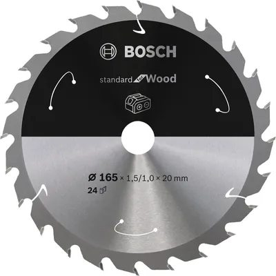Image de Bosch 2608837685 Bosch Kreissägeblatt ST WO H 165x20 T24