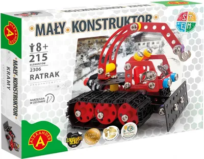 Produktbild von ALEXANDER Mały Konstruktor Ratrak Zestaw do samodzielnego montażu