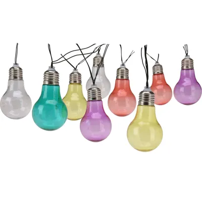 Obrázek produktu pro Světelný LED řetěz, solární, vícebarevný