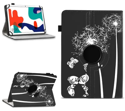 Produktbild von Tablet Tasche für Tabwee Tablet T90 / W90 Hülle Schutzhülle Schutz Drehbar CaseFarben:Motiv 12