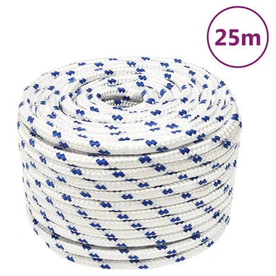 Zdjęcie produktu dla VIDAXL -Sturzseil 14 mm 25 m Polypropylenweiß