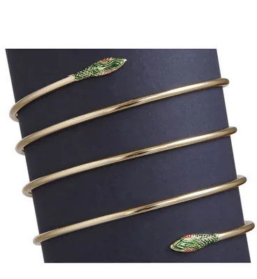 Produktbild von Schlangen Armreif Ägyptische Armspange gold