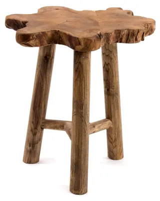 Produktbild von Baumscheibe | Mahagoni, 50 cm | Pflanzentisch, Couchtisch, Blumenhocker, Holzhocker