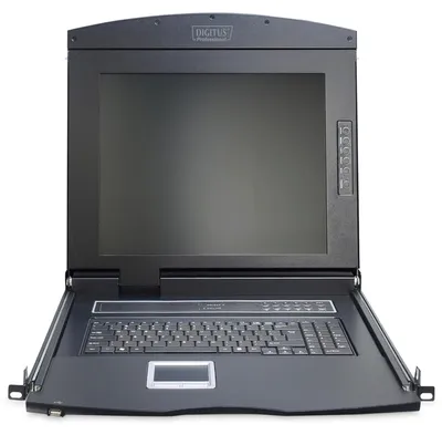 Image de DIGITUS DS-72210-1GE DIGITUS 19" Modulare Konsole mit KVM-Switch, 1-Port