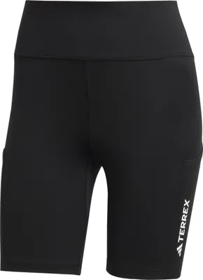 Produktbild von Adidas Damen Terrex Multi 8 Inch Tights Carbon / Black S