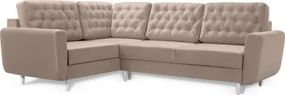 Produktbild von Robin Linda Ecksofa mit Schlaffunktion 2X Bettkasten Kissen Sofa L-Form Schlafsofa Freistehende Eckcouch Schlafcouch Wohnzimmermöbel Wohnlandschaft Beige