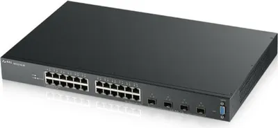 Obrázek produktu pro Zyxel XGS2210-28, Řízený, L2, Gigabit Ethernet (10/100/1000), Instalace do racku, 1U