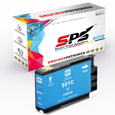 Produktbild von 951XL Tintenpatrone Kompatibel für HP Officejet Pro 251 DW | 1x Cyan