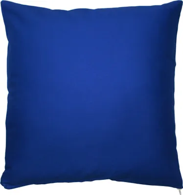 Produktbild von Kissenbezug 60x60 cm Royal Blau Reißverschluss Kissenhülle 100% Baumwolle