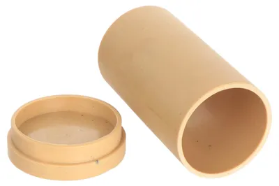 Produktbild von Zylindrische Kerzenform mit abnehmbarem Boden, aus hochwertigem Kunststoff.