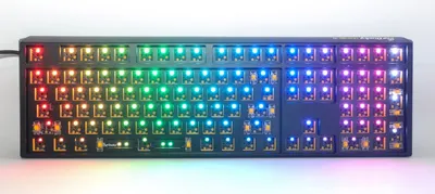 Zdjęcie produktu dla Ducky One 3 Hot-Swap Barebone, Pełnowymiarowy (100%), Przewodowa, USB, Mechaniczna, RGB LED, Czarny