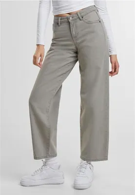 Obrázek produktu pro Dámské džíny Urban Classics Ladies Mid Waist 90´s Jeans lighter dirty washed - 29