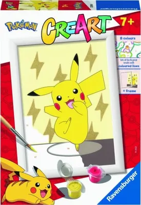 Zdjęcie produktu dla Ravensburger CreArt Pokémon Pikachu