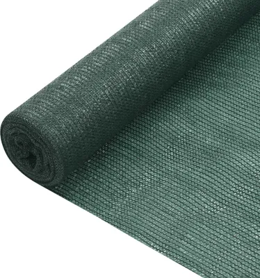Produktbild von vidaXL Zaunblende Grün 1,5x10 m HDPE 75 g/m²
