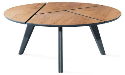 Zdjęcie produktu dla Stolik kawowy Vicco Mairo Dąb goldkraft/Czarny 90 x 34 cm, Model 59883
