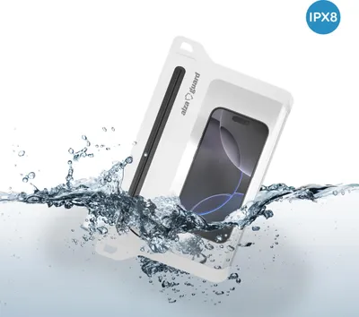 Imagen del producto de Funda impermeable AlzaGuard con cremallera, color blanco