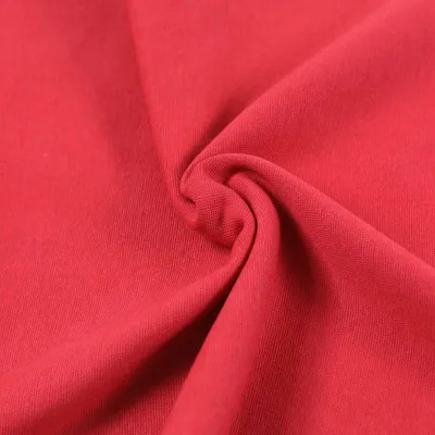 Bündchenstoff elastisch rot