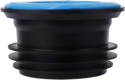 Obrázek produktu pro Odtok pro splachovací WC s tryskou – 3–4 palce – odolný plastový těsnicí kroužek – teplotně odolný