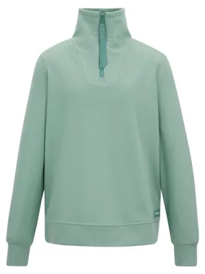 Image de Regatta - Pull polaire « Demmi » pour femme, avec fermeture éclair courte RG12072 (36 DE) (Moos)