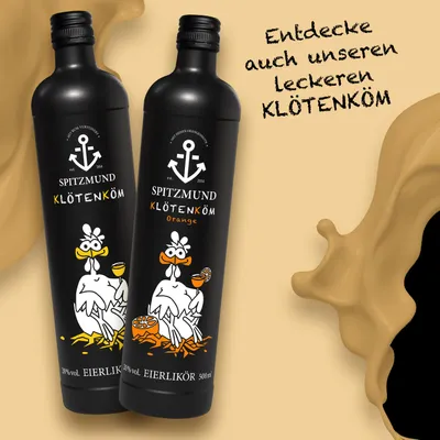 Produktbild von Spitzmund Karamellköm "volle Sahne" Karamell Sahnelikör