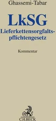 Produktbild von Lieferkettensorgfaltspflichtengesetz. LkSG