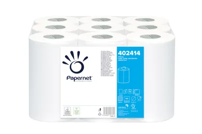 Immagine prodotto di Papernet 402414 Rotoli di asciugamani ad alimentazione centrale 9 rotoli da 50 metri ciascuno