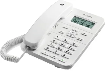 Produktbild von Motorola Ct202 Festnetztelefon Weiß One Size / EU Plug 220V Weiß One Size