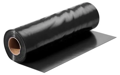 Zdjęcie produktu dla Folia PE, folia budowlana - wymiary: 3,05 x 30,48 metra - grubość: 0,25 mm - kolor: czarny