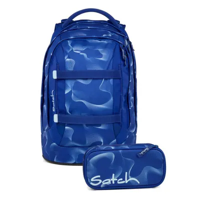 Produktbild von Satch Pack Vibrant Blue Schulrucksack Set 2tlg.