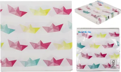 Produktbild von Papier-Servietten, Papierschiffchen