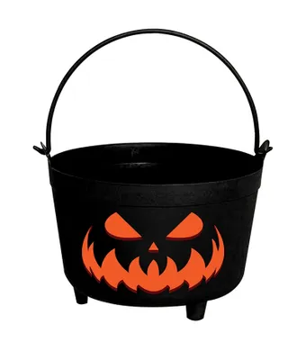 Produktbild von Hexe Gruseliger Kürbis Kessel Halloween Party Dekoration Hexenspaß Hexerei Nacht Unheimlich Kürbisfest Feier Mystik Kreativ Outdoor Feierabend Deko Stimmung Horror, Farbe: Orange