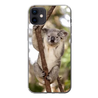 Produktbild von MuchoWow® Handyhülle Schutzhülle Hülle für iPhone 12 mini Koala - Äste - Tier - Kinder - Jungen - Mädchen Silikon Softcase Handy Hülle - Bild