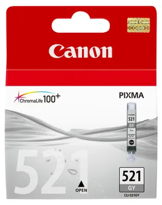 Produktbild von Atramentová náplň Canon CLI-521 pre MP 980/990 grey (460 str.)