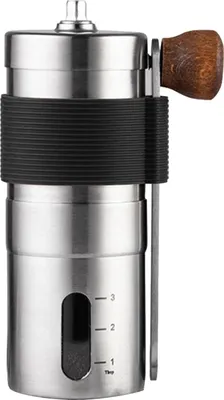 Produktbild von Manuelle Kaffeemühle, einstellbare Mahlgröße, Edelstahl-Kaffeebohnenmühle für den Haushalt