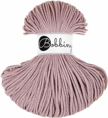 Zdjęcie produktu dla Bobbiny Junior 3 mm 100 m Mauve Sznurek