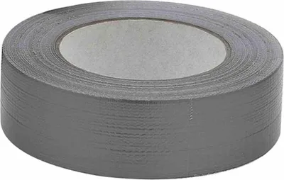 Image de Bande tissée grise 50 mm 50 m de long