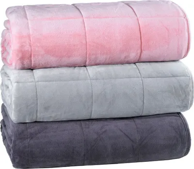Produktbild von Famanu Gewichtsdecke 135x200 - antrazit, 6 kg für entspannenden Schlaf